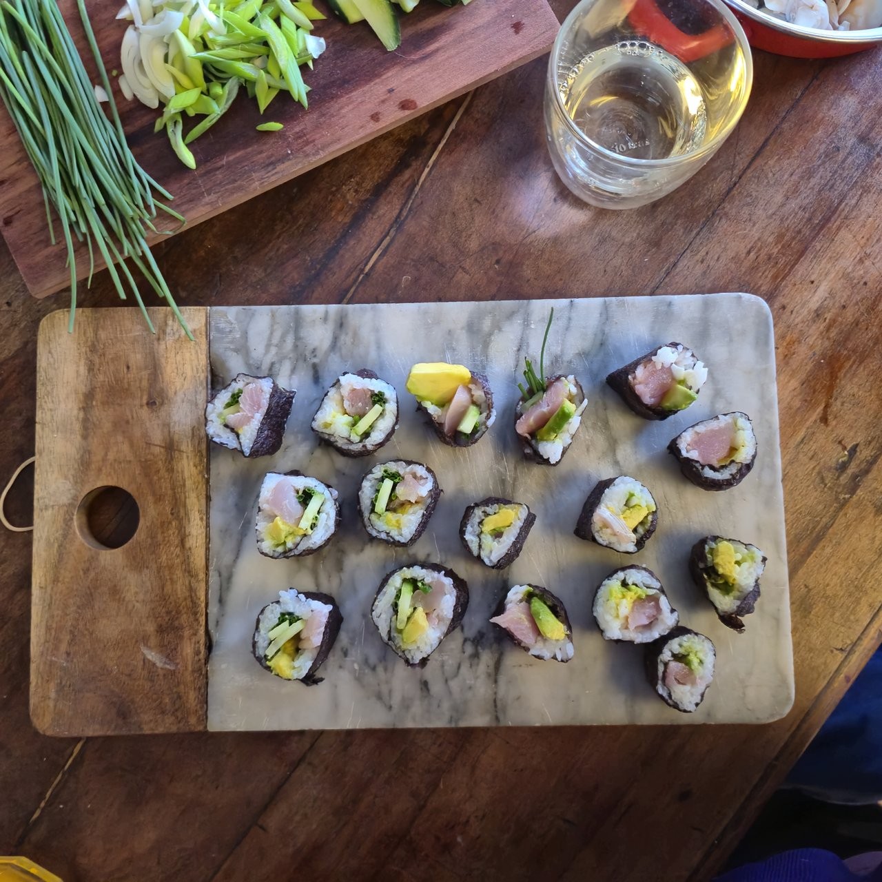Sushi rolls de autor